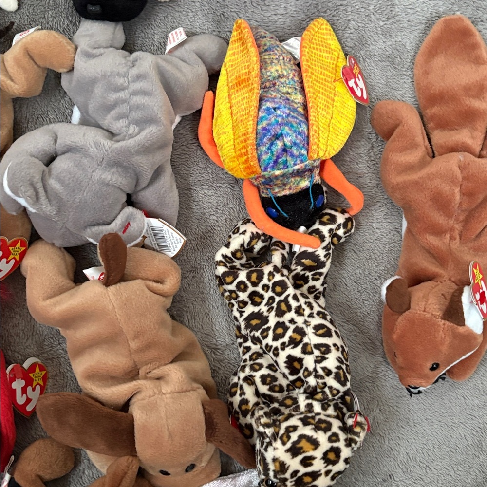 Ty Beanie Babies- Stuffed Animal Collection - Multicolor- set of 25 - Picture 4 of 7